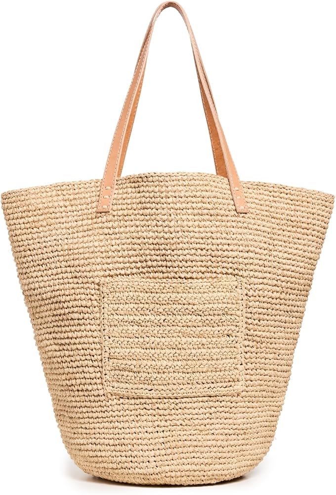 Straw Beach Tote by Hat Attack